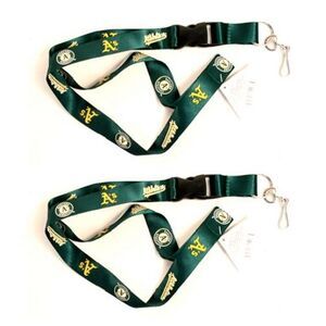 Oakland Athletics MLB Lanyard 2 Pack